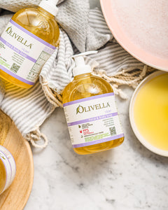 Olivella Face & Body Liquid Soap - Violet 16.9 Oz