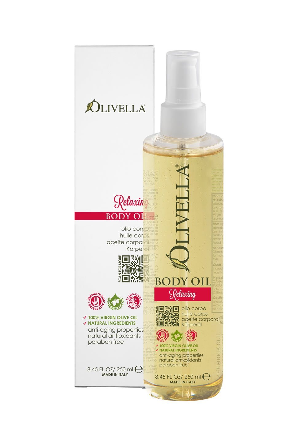 Olivella Body Oil - Relaxing - Olivella Official Store